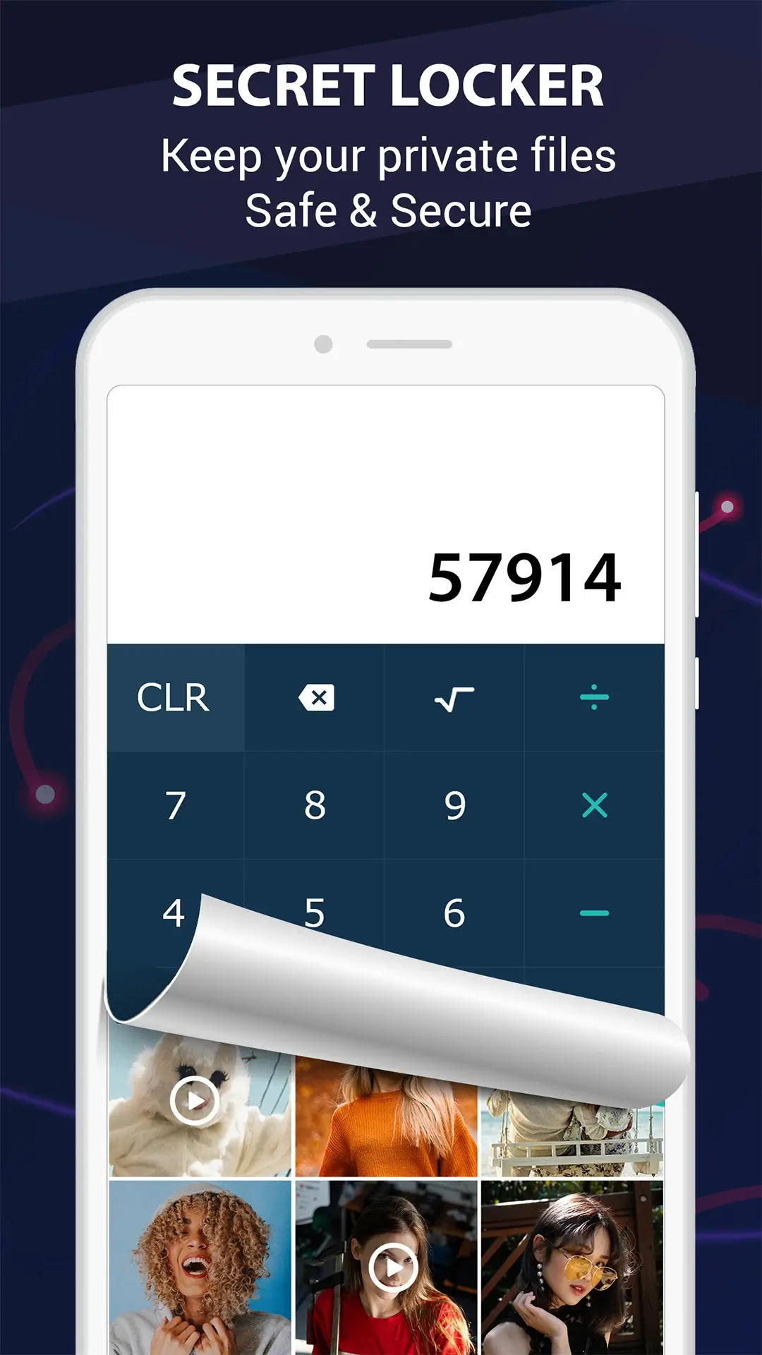 calculator lock hide app photo